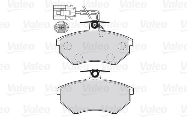 Brake Pad Set, disc brake ESSENTIAL 301982 - image 2