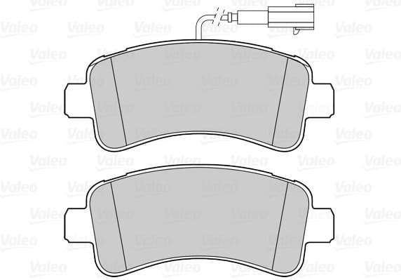 Brake Pad Set, disc brake ESSENTIAL 302268 - image 2