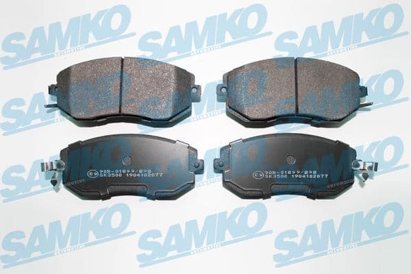 Brake Pad Set, disc brake 5SP2077