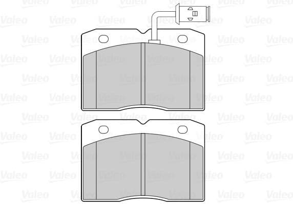 Brake Pad Set, disc brake ESSENTIAL 302293 - image 2