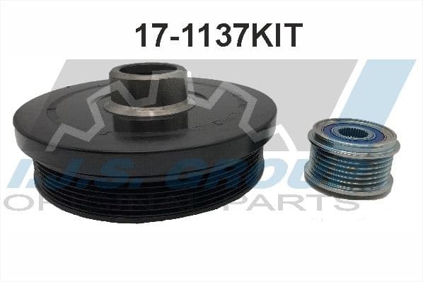 Belt Pulley Set, crankshaft Technology & Quality, Made in Spain 17-1137KIT