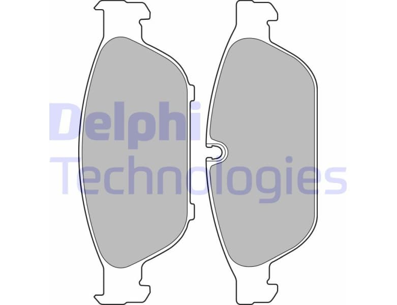 Brake Pad Set, disc brake LP2238