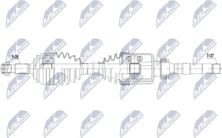 Drive Shaft NPW-CT-121