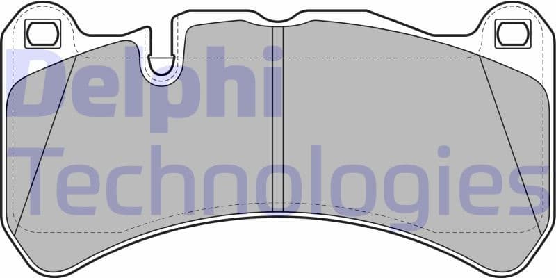 Brake Pad Set, disc brake LP2053