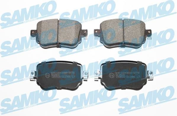 Brake Pad Set, disc brake 5SP1986