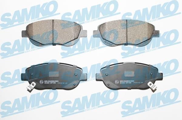 Brake Pad Set, disc brake 5SP1566