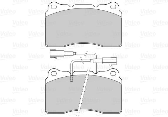 Brake Pad Set, disc brake ESSENTIAL 302318 - image 2