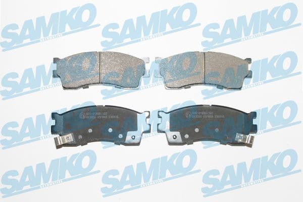 Brake Pad Set, disc brake 5SP809