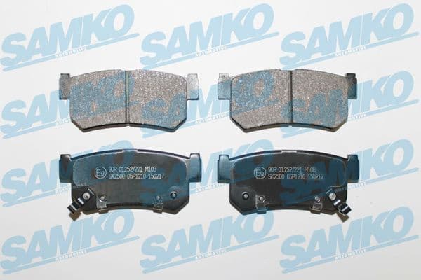Brake Pad Set, disc brake 5SP1210