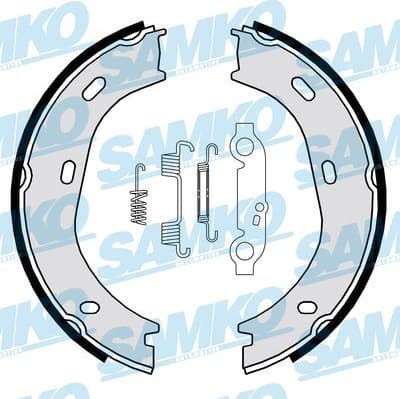Brake Shoe Set, parking brake 81839