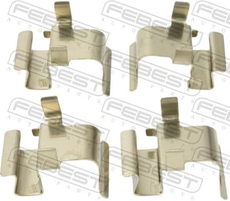 Accessory Kit, disc brake pad 0403-CYR