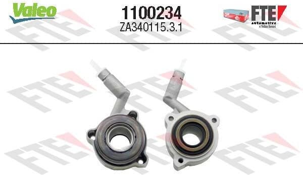 Central Slave Cylinder, clutch FTE CLUTCH ACTUATION 1100234