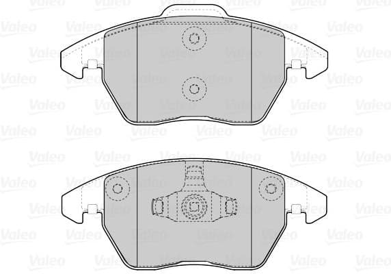 Brake Pad Set, disc brake ESSENTIAL 302300 - image 2