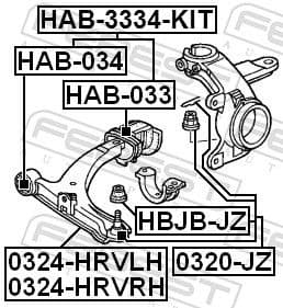 Bellow, ball joint HBJB-JZ - image 2