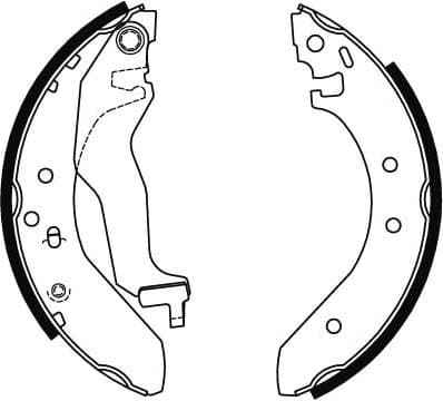 Brake Shoe Set GS6246 - image 3