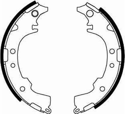 Brake Shoe Set GS8652 - image 3
