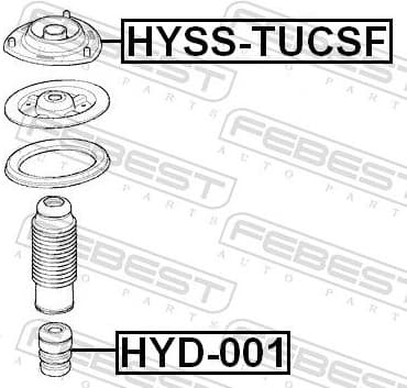 Rubber Buffer, suspension HYD-001 - image 2
