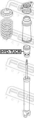 Rubber Buffer, suspension HYD-TUCR - image 2