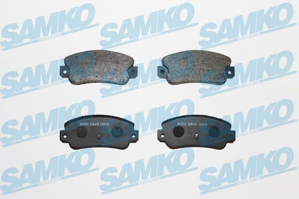 Brake Pad Set, disc brake 5SP410