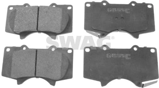 Brake Pad Set, disc brake 81 91 6726