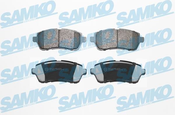 Brake Pad Set, disc brake 5SP2045