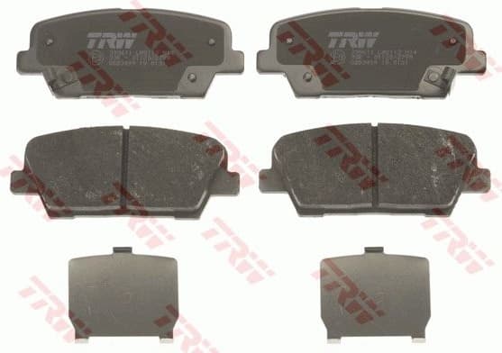Brake pads rear, Top Quality GDB3499 - image 4