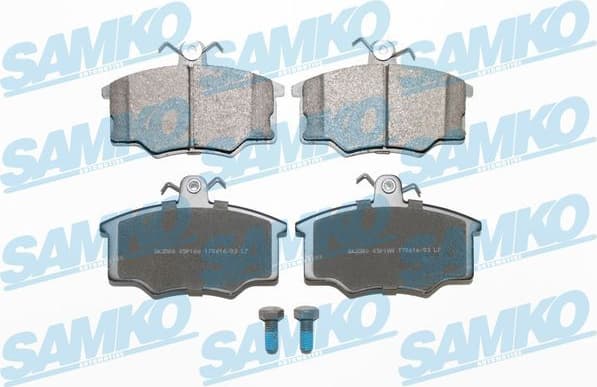 Brake Pad Set, disc brake 5SP188