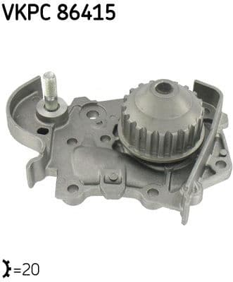 Water Pump, engine cooling Aquamax VKPC 86415 - image 2