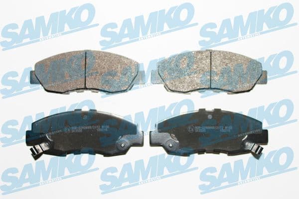 Brake Pad Set, disc brake 5SP641
