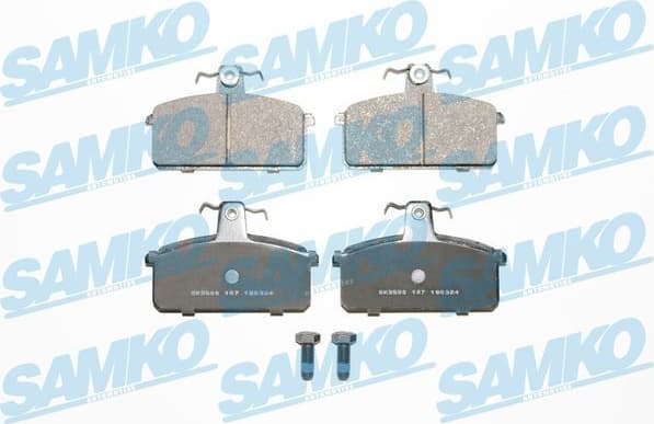 Brake Pad Set, disc brake 5SP107