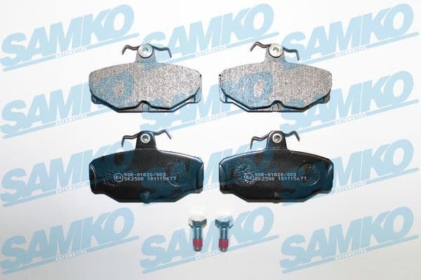 Brake Pad Set, disc brake 5SP677