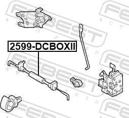 Cable Pull, door release 2599-DCBOXII - image 2