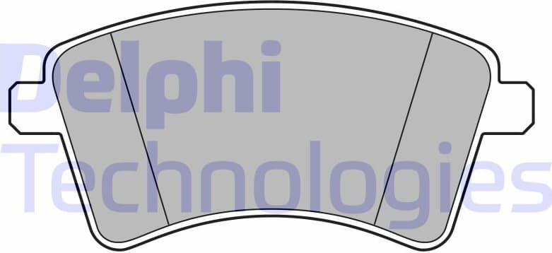 Brake Pad Set, disc brake LP3715