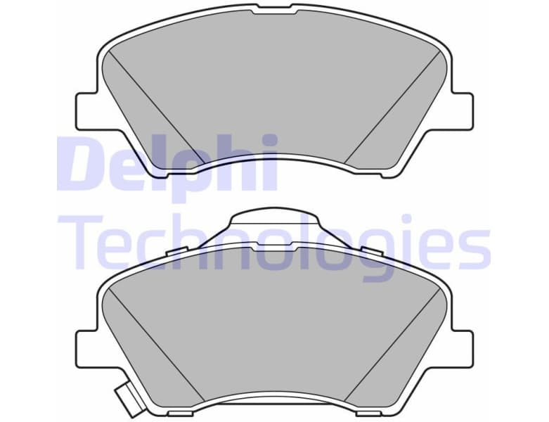 Brake Pad Set, disc brake LP3678