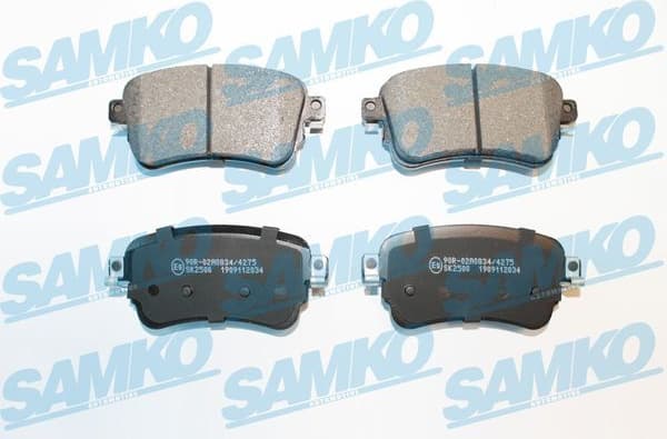 Brake Pad Set, disc brake 5SP2034