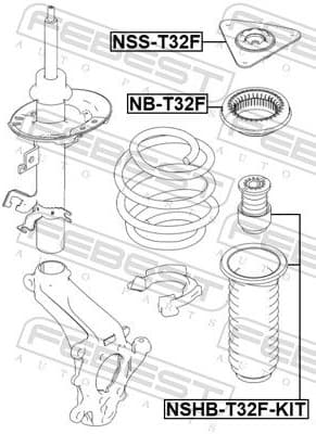 Dust Cover Kit, shock absorber NSHB-T32F-KIT - image 2