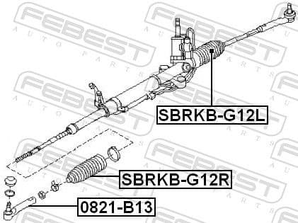 Bellow, steering SBRKB-G12L - image 2