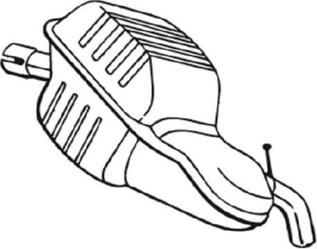 Rear Muffler 235-151