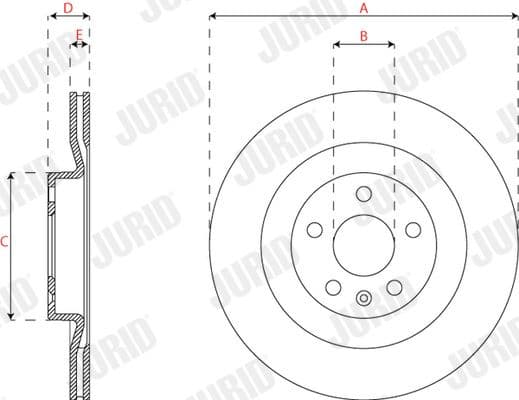 Brake Disc COAT+ 563288JC - image 2