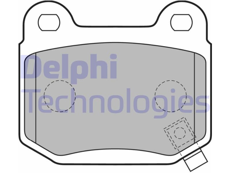 Brake Pad Set, disc brake LP1839