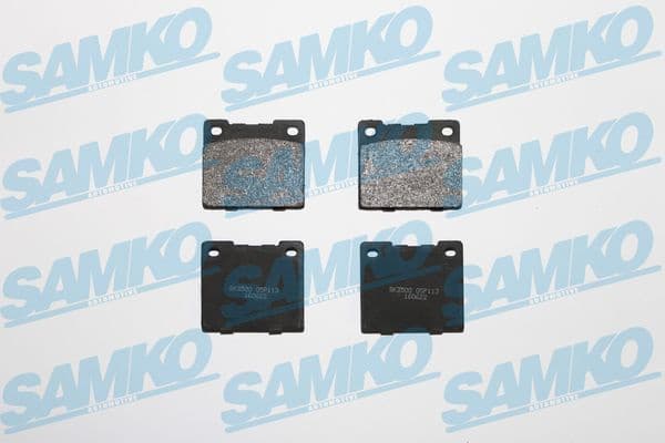 Brake Pad Set, disc brake 5SP113