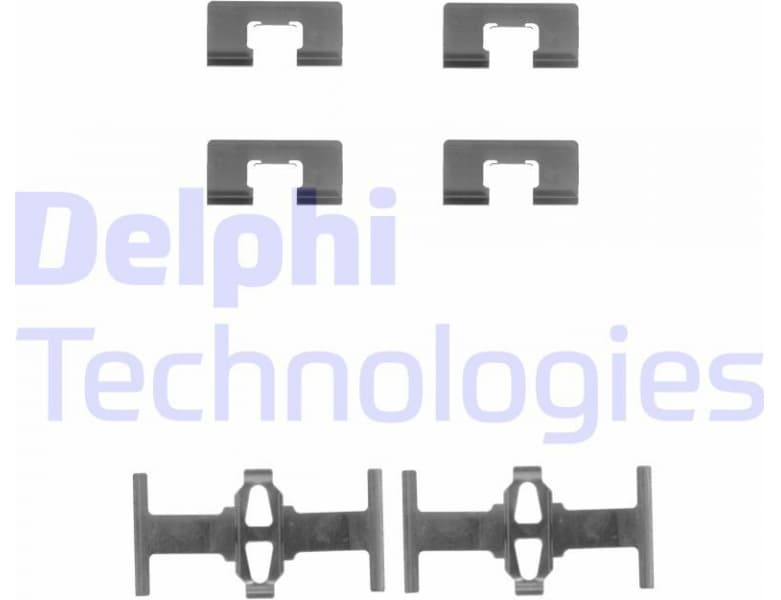 Accessory Kit, disc brake pad LX0197