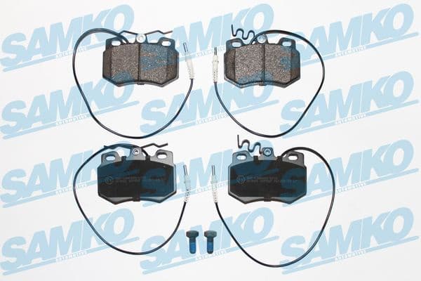Brake Pad Set, disc brake 5SP585