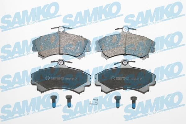 Brake Pad Set, disc brake 5SP1221