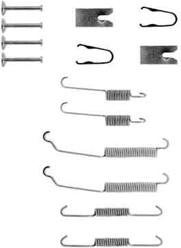 Accessory Kit, brake shoes SFK307 - image 2