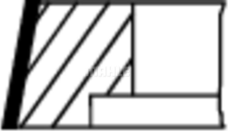 Piston Ring Set 009 13 N1 - image 2