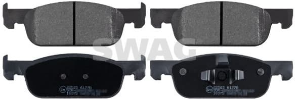 Brake Pad Set, disc brake 60 91 6975
