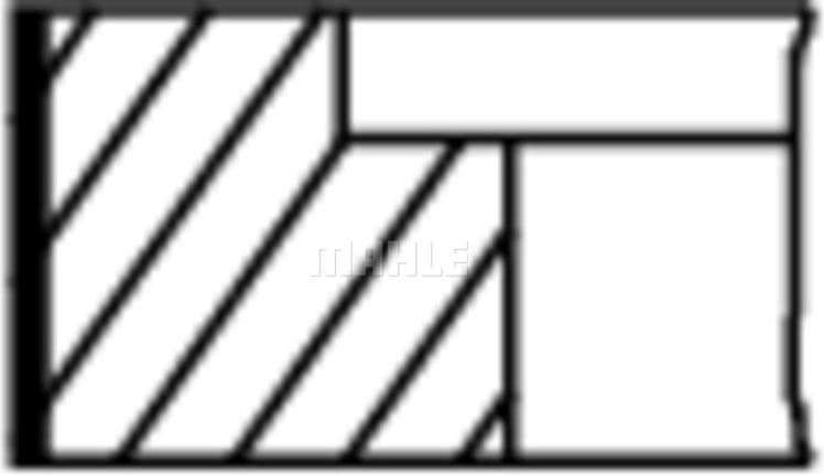 Piston Ring Set 009 32 N0