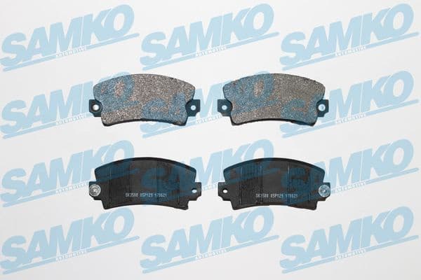 Brake Pad Set, disc brake 5SP129