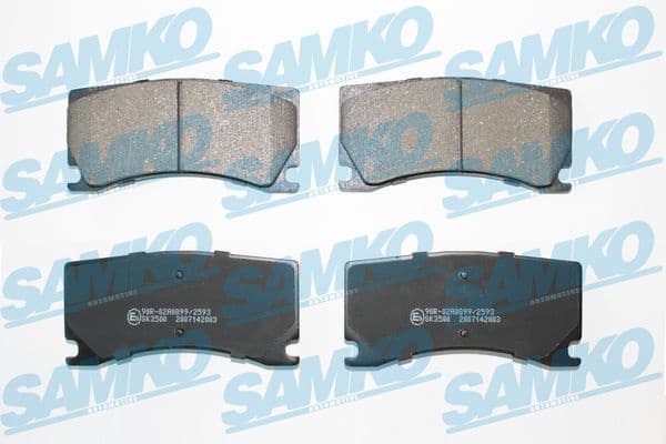Brake Pad Set, disc brake 5SP2003